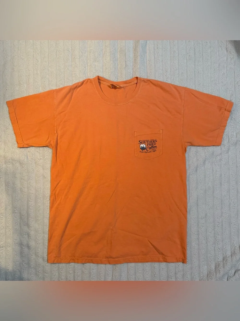 Southern Fried Cotton Orange GSP Graphic Tee L
